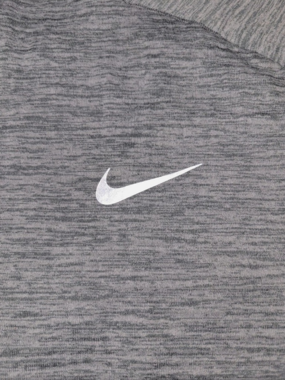Men’s Nike 1/4  Zip Pullover Dri-FIT Element running top Grey Small - Picture 6 of 9